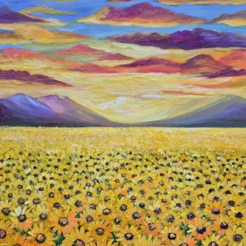[BUNJANG] Season of Light Oil Painting / 빛의 계절