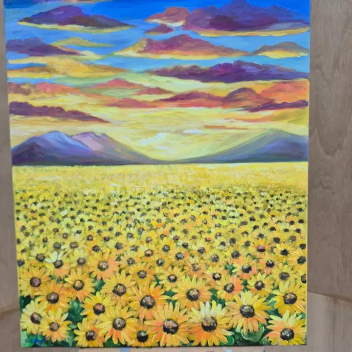 [BUNJANG] Season of Light Oil Painting / 빛의 계절