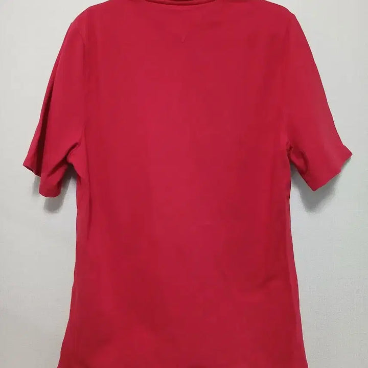 [SOLD OUT] 타미힐피거 여성 레드 반팔 카라티