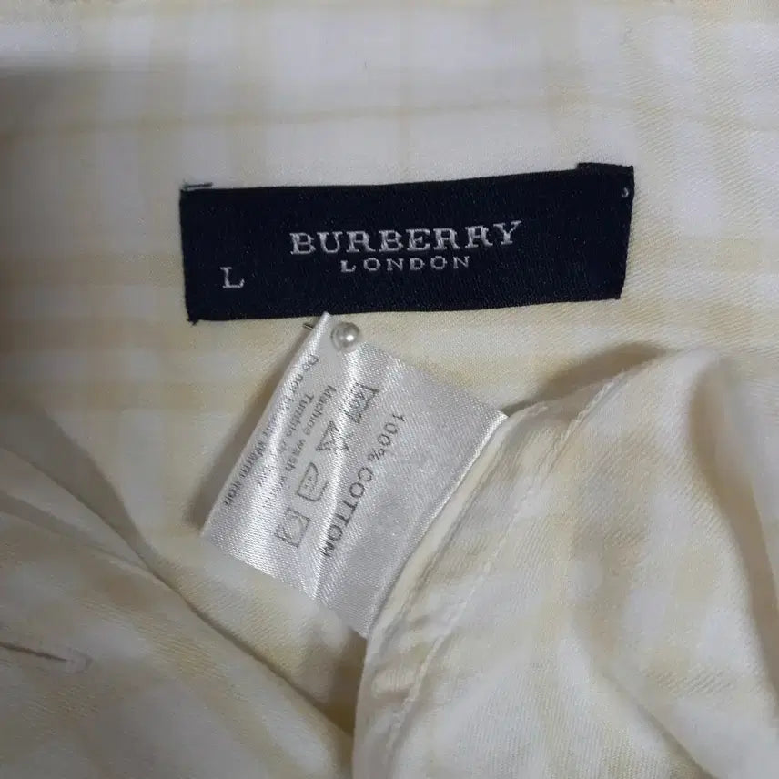 [BUNJANG] Ivory Check Shirt Women&
