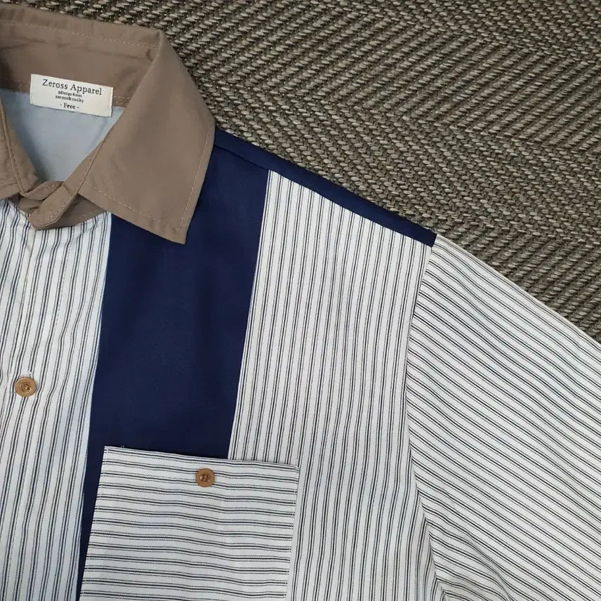 [SOLD OUT] 제로스어피럴 반소매 셔츠 남방 남자105