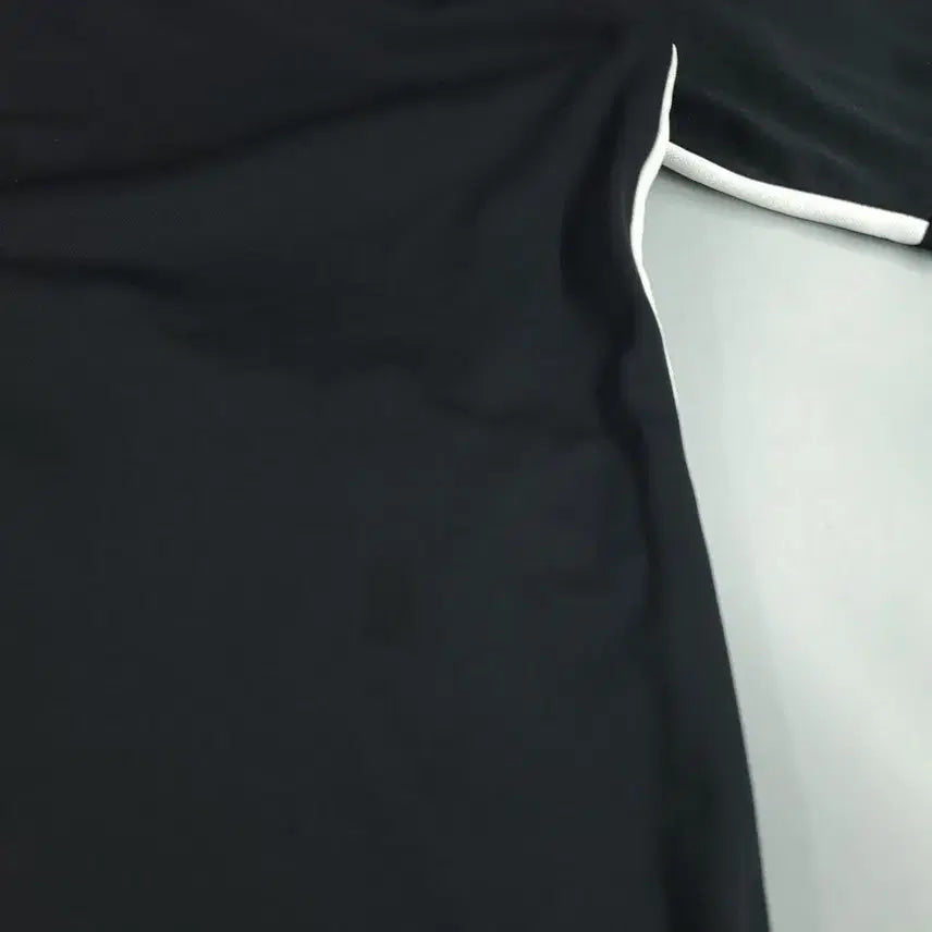 [BUNJANG] Nike Reglan Dry-Fit Track Top / 나이키 블랙 화이트 배색 스우시 로고 레글런 드라이핏 트랙탑 집업 져지