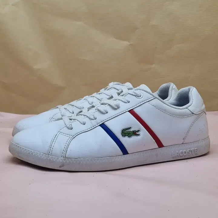 [BUNJANG] Lacoste White Leather Men&