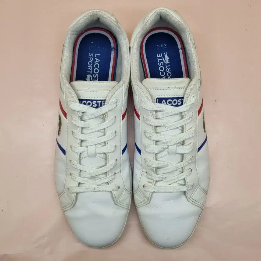 [BUNJANG] Lacoste White Leather Men&