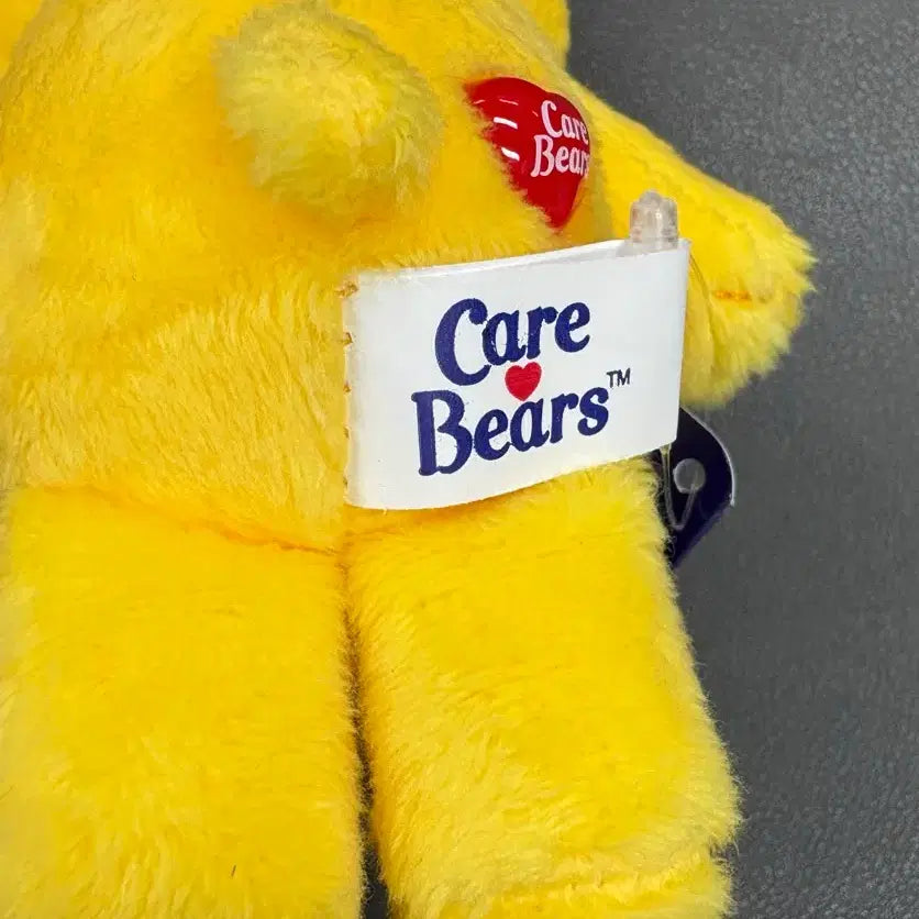 [BUNJANG] Care Bears Yellow Plush Keychain / (미사용) 케어베어 옐로우 인형 키링 12cm
