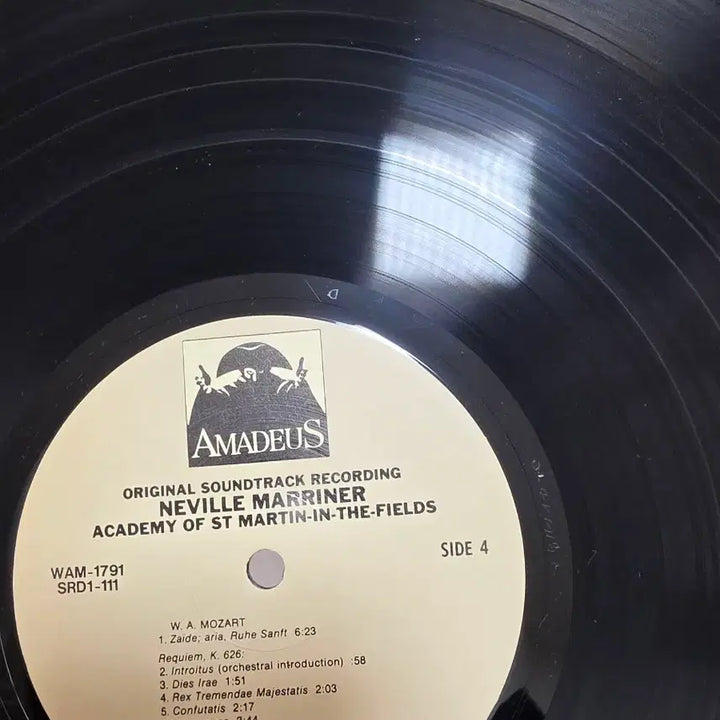 [BUNJANG] Amadeus OST 2LP Vinyl Record / 아마데우스 OST 2LP