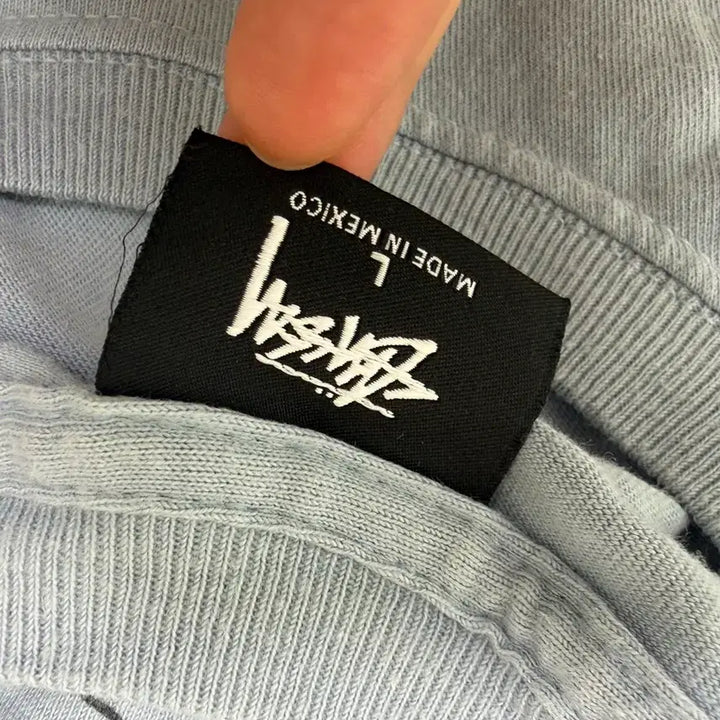 [SOLD OUT] 스투시 월드투어 반팔 티셔츠 하늘색