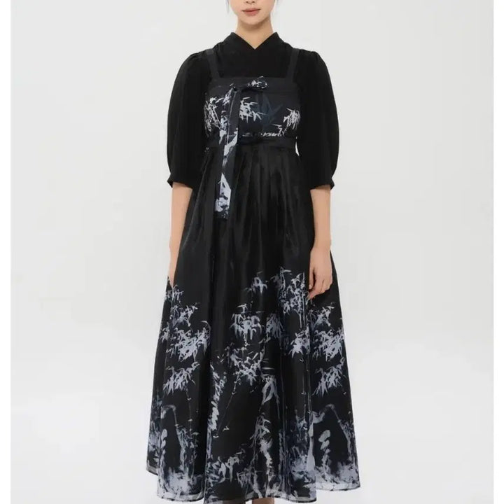 [BUNJANG] Jarac Select Jukseokdo Maxi Dress / 자락셀렉트 죽석도 말기드레스