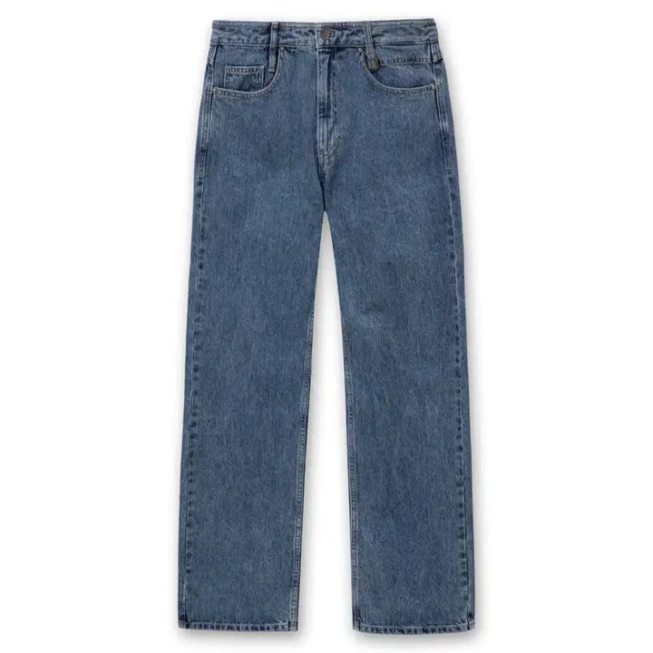 [BUNJANG] Wooyoungmi Straight Denim Pants - Blue - 48 / (새제품)우영미/블루 스트레이트 데님 팬츠/48