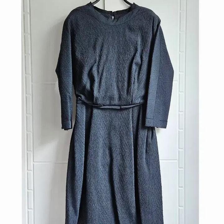 [BUNJANG] MINE Navy Dress / 마인 7부소매 원피스