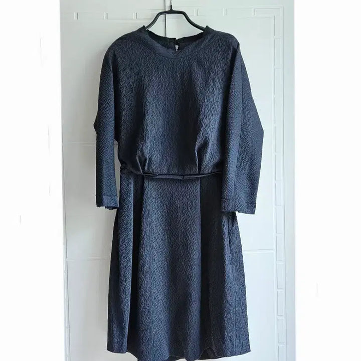 [BUNJANG] MINE Navy Dress / 마인 7부소매 원피스