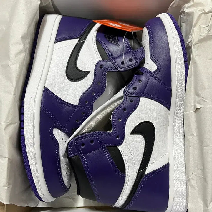 [BUNJANG] Nike Air Jordan 1 High Purple Sneakers / 나이키 에어 조던1 하이 퍼플