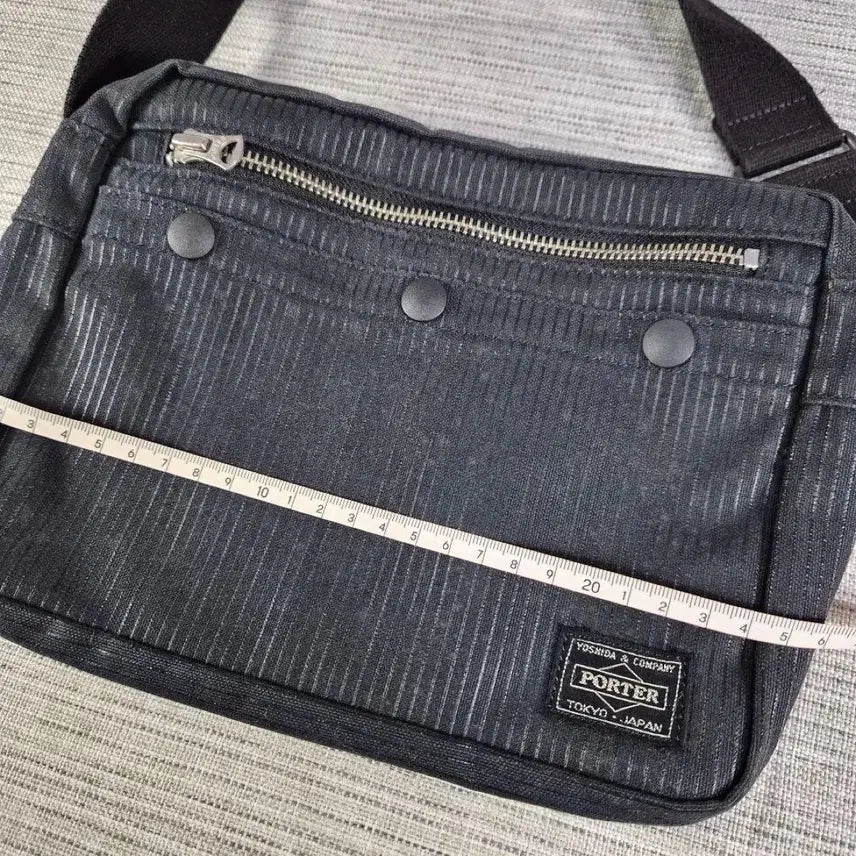 [BUNJANG] Porter Yoshida Stripe Crossbody Bag / 요시다포터 스트라이프 크로스백
