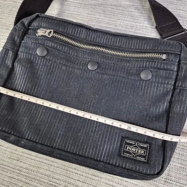 [BUNJANG] Porter Yoshida Stripe Crossbody Bag / 요시다포터 스트라이프 크로스백