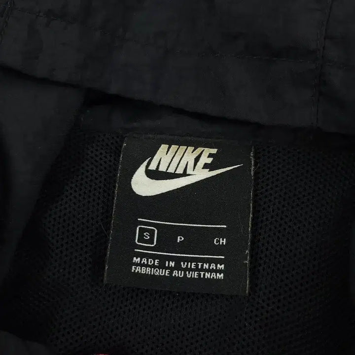 [BUNJANG] Nike Futura Logo Nylon Hooded Jacket / 나이키 블랙 퍼플 아이보리 배색 퓨추라로고 도트패턴 이너메쉬 나일론 후드