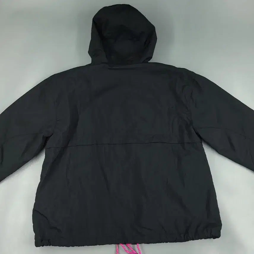 [BUNJANG] Nike Futura Logo Nylon Hooded Jacket / 나이키 블랙 퍼플 아이보리 배색 퓨추라로고 도트패턴 이너메쉬 나일론 후드