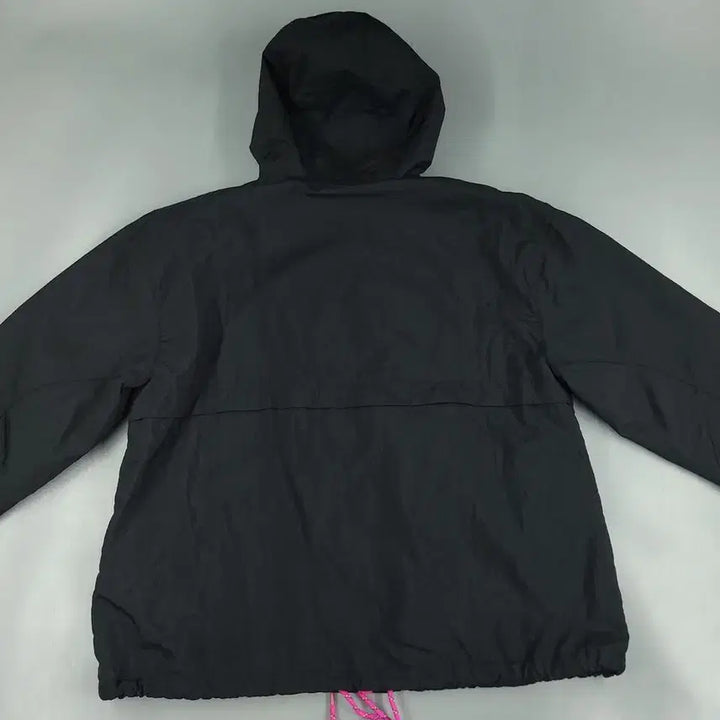 [BUNJANG] Nike Futura Logo Nylon Hooded Jacket / 나이키 블랙 퍼플 아이보리 배색 퓨추라로고 도트패턴 이너메쉬 나일론 후드