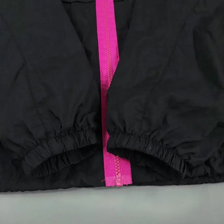[BUNJANG] Nike Futura Logo Nylon Hooded Jacket / 나이키 블랙 퍼플 아이보리 배색 퓨추라로고 도트패턴 이너메쉬 나일론 후드