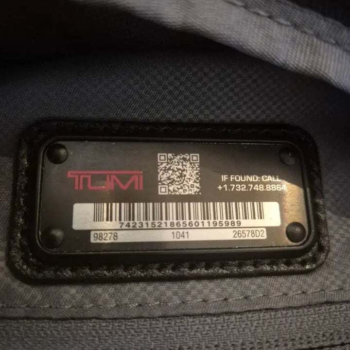 [BUNJANG] Tumi Alpha T-Pass Backpack / 투미 알파 T- PASS 백팩