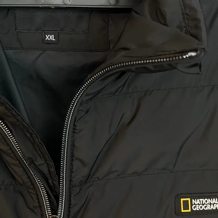 [BUNJANG] National Geographic Lightweight Padded Jacket (Black) [2XL] / [2XL] 내셔널지오그래픽 경량 패딩 블랙