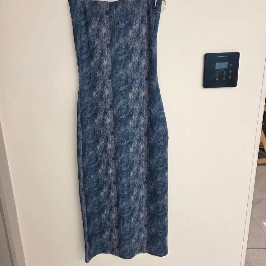 [SOLD OUT] 새상품 자라 뷔스티에 나염 롱원피스