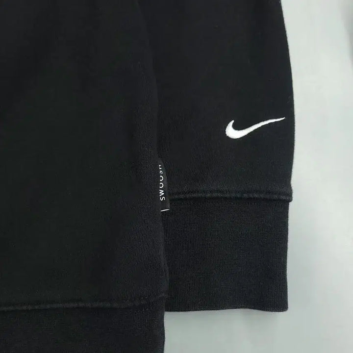 [BUNJANG] Nike Double Swoosh Logo Raglan Cotton Blend Sweatshirt / 나이키 피그먼트 블랙 화이트 더블스우시 로고 레글런 코튼블렌드 맨투맨 티