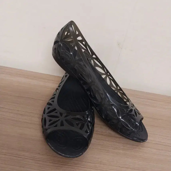[SOLD OUT] 여성 크록스 이사벨라2 젤리 플랫슈즈 ( W7 / 240 )
