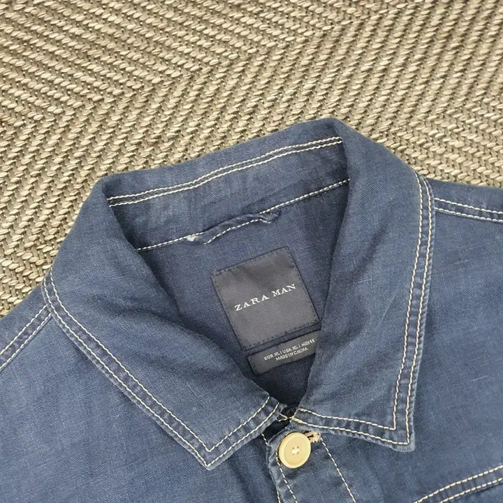 [BUNJANG] ZARA Linen Blend Jacket / 자라 마100 간절기 자켓 남자105