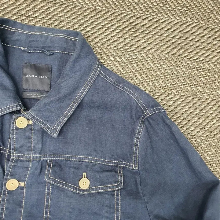 [BUNJANG] ZARA Linen Blend Jacket / 자라 마100 간절기 자켓 남자105