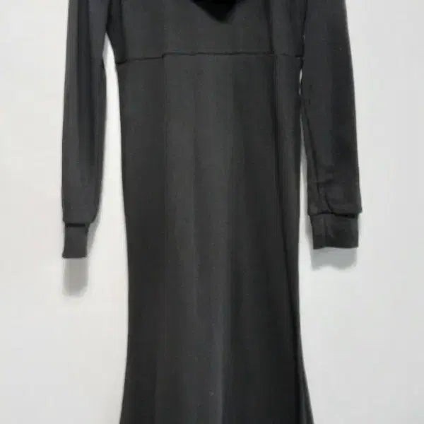[BUNJANG] Le Shop Black Hooded Long Dress / Le shop  블랙 후드 롱 원피스