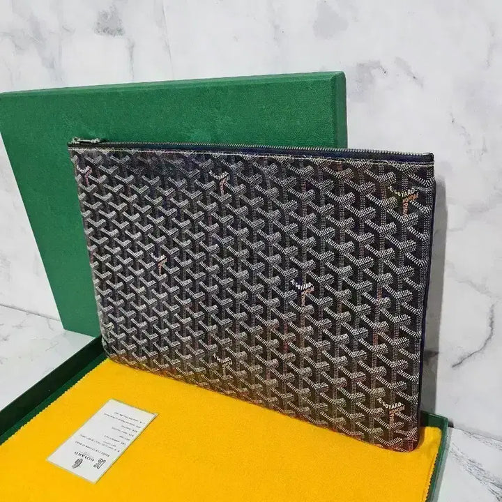 [SOLD OUT] 고야드 클러치백 네이비 Gm
