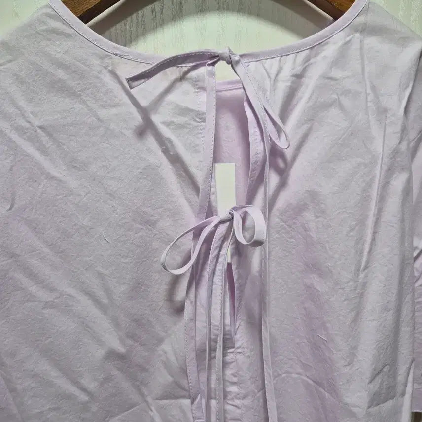 [BUNJANG] Lavender Puff Sleeve Blouse / (타임세일)(새상품) 라벤더 퍼프 블라우스