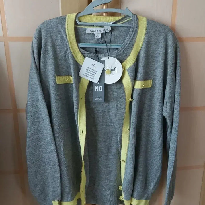 [BUNJANG] Laplaf de Macaroon Cardigan Set 95 (fits 77) - New / Laplaf de Macaroon 가디건 세트 95(77사이즈) 새상품