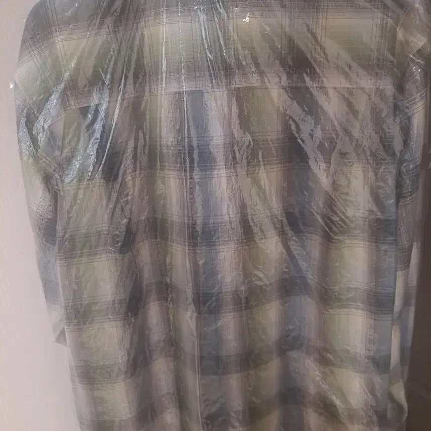 [SOLD OUT] 오라리 체크셔츠 블루그린 4사이즈