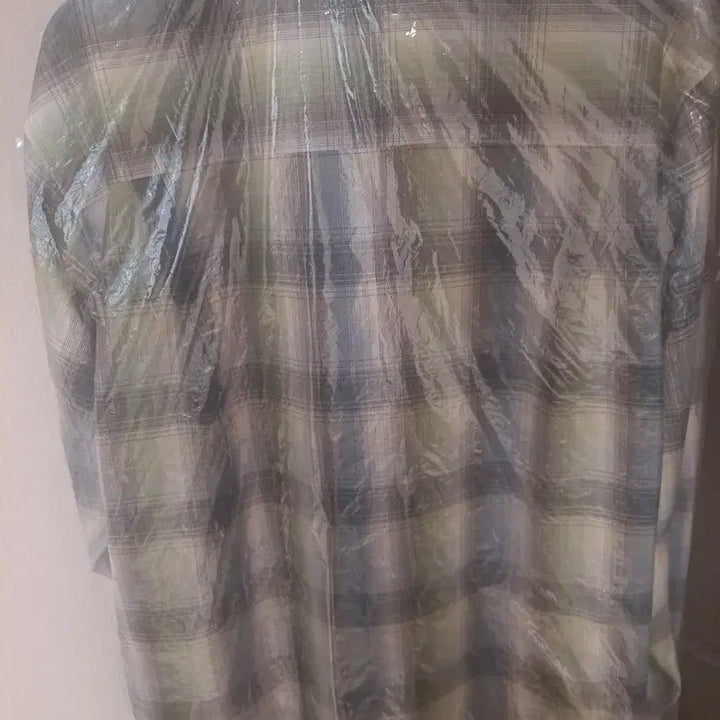 [SOLD OUT] 오라리 체크셔츠 블루그린 4사이즈