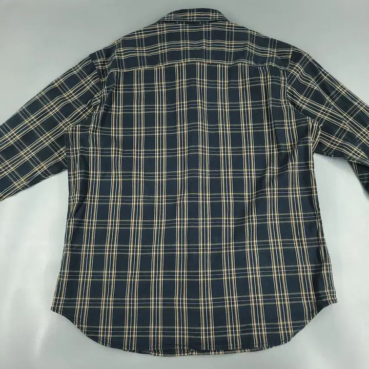 [BUNJANG] Columbia Tartan Check Shirt / 컬럼비아 콜롬비아 딥그린 옐로우 화이트 배색 타탄체크 체스트포켓 코튼블렌