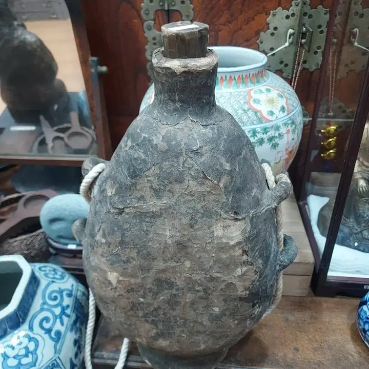 [BUNJANG] Jiseung Antique Gunpowder Container / 지승 화약통 (골동품)