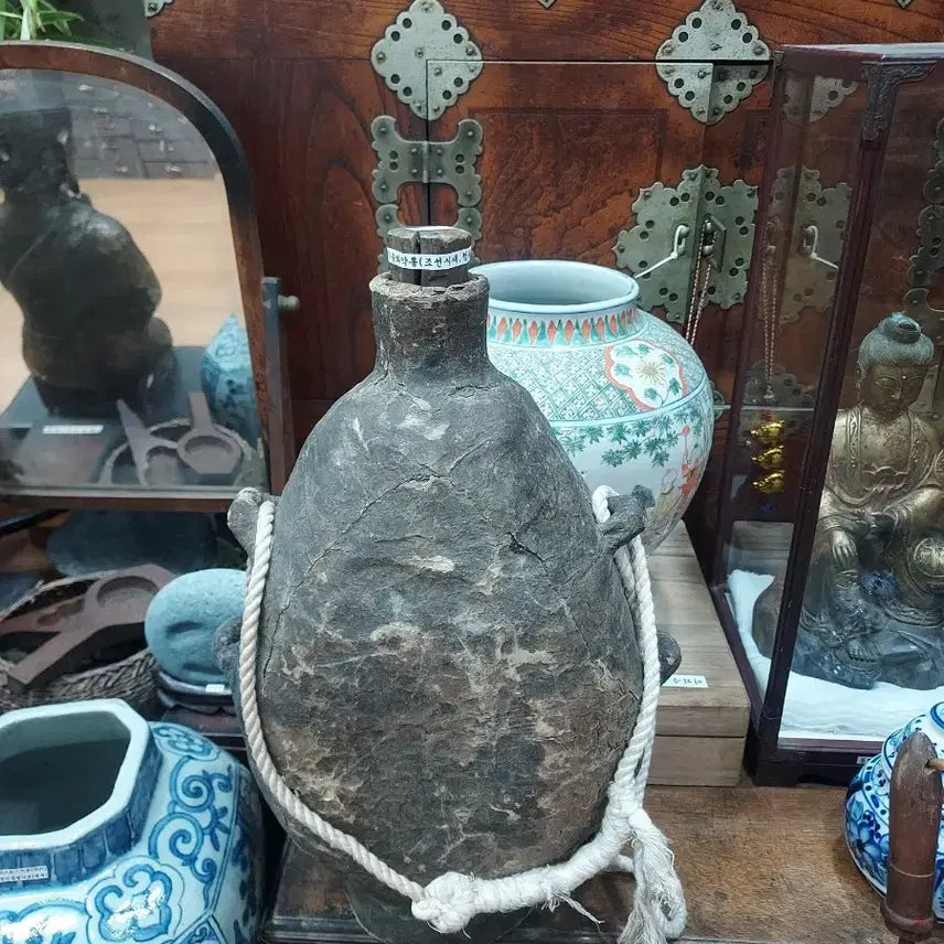 [BUNJANG] Jiseung Antique Gunpowder Container / 지승 화약통 (골동품)