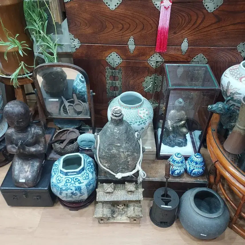 [BUNJANG] Jiseung Antique Gunpowder Container / 지승 화약통 (골동품)
