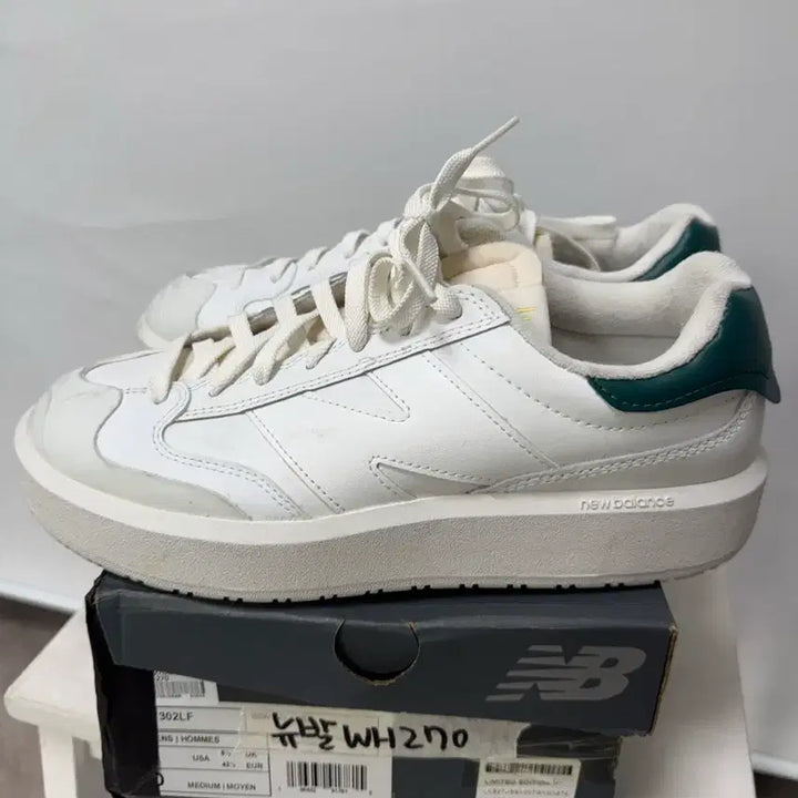 [BUNJANG] New Balance CT302 Sea Salt Sneakers / 뉴발란스 CT302 씨 솔트 (270/그린)
