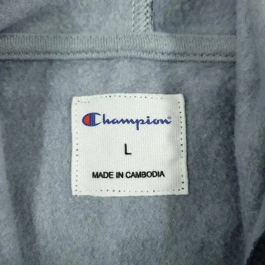 [BUNJANG] Champion Tie-dye Logo Hoodie / 챔피온 블랙 화이트 그레이 배색 타이다이 톤톤 로고 기모 코튼블렌드 후드