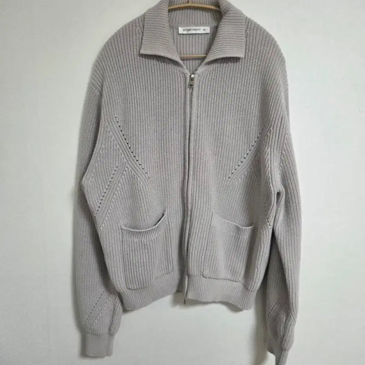 [SOLD OUT] 인템포무드 니트 집업 가디건 M사이즈