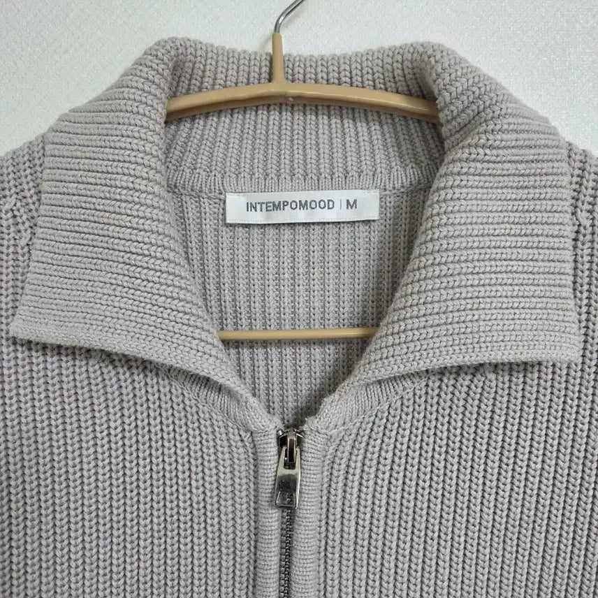 [SOLD OUT] 인템포무드 니트 집업 가디건 M사이즈