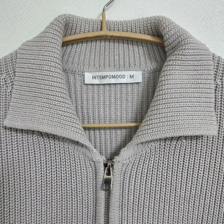 [SOLD OUT] 인템포무드 니트 집업 가디건 M사이즈