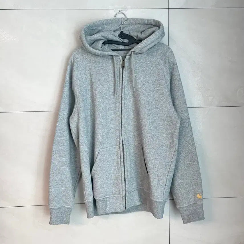 [BUNJANG] Carhartt Gray Hoodie Zip-up (M) / 칼하트 그레이 후드집업 (M)