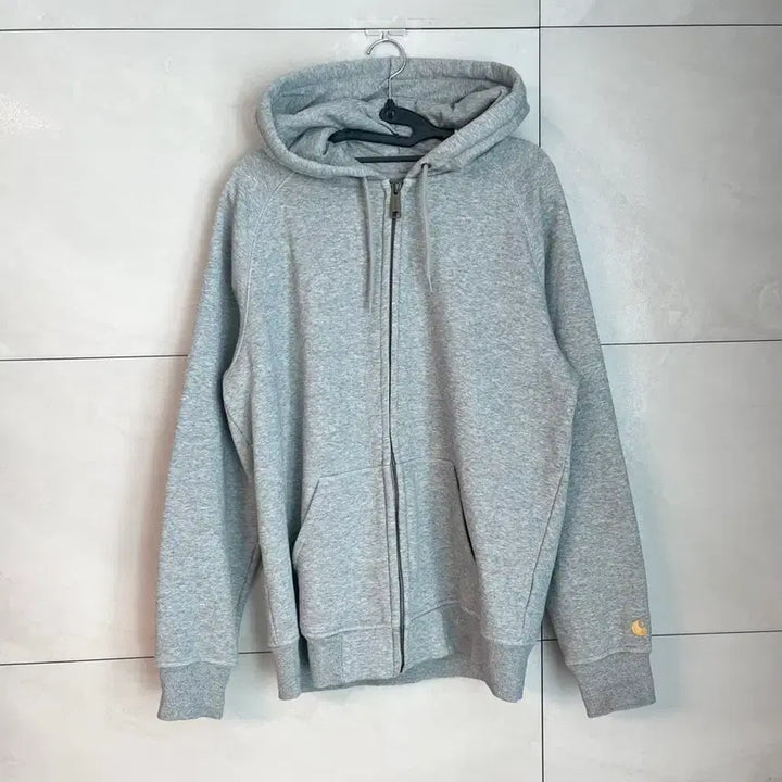 [BUNJANG] Carhartt Gray Hoodie Zip-up (M) / 칼하트 그레이 후드집업 (M)