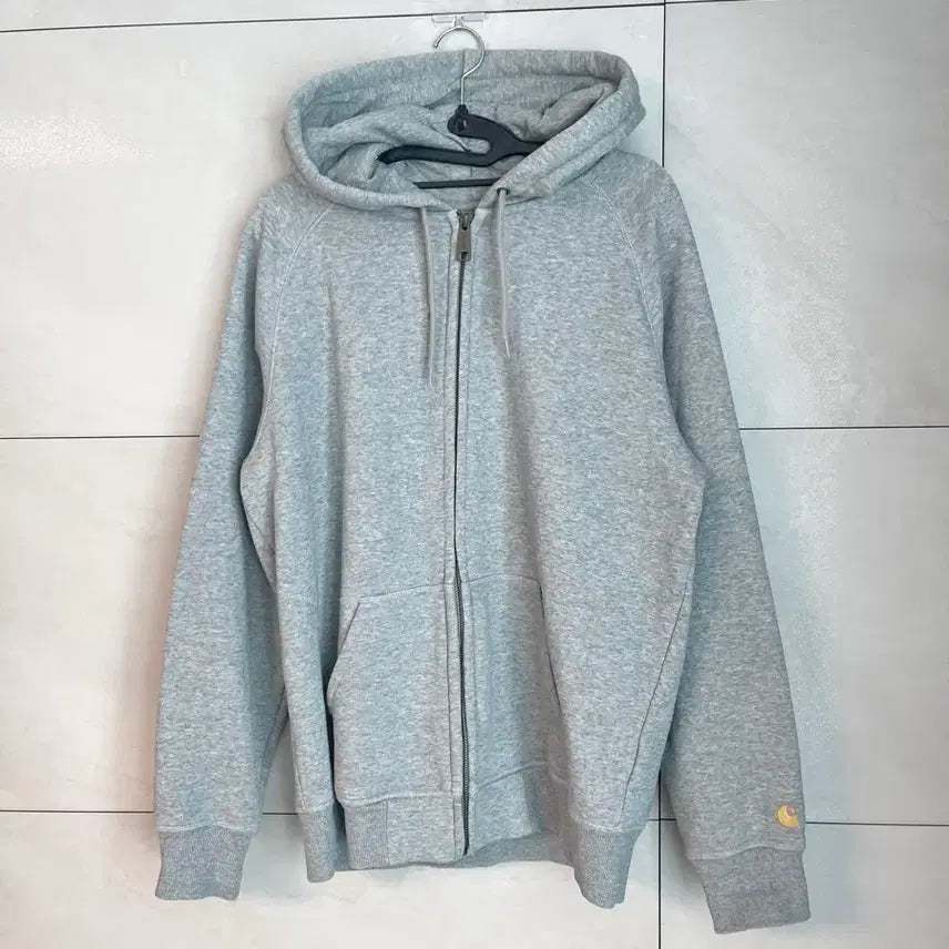 [BUNJANG] Carhartt Gray Hoodie Zip-up (M) / 칼하트 그레이 후드집업 (M)