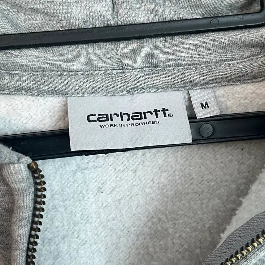 [BUNJANG] Carhartt Gray Hoodie Zip-up (M) / 칼하트 그레이 후드집업 (M)