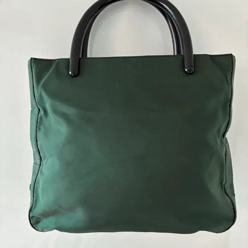 [SOLD OUT] Prada 프라다 다크그린 나일론 테수토 미니 토트백 게런티 카드 포함