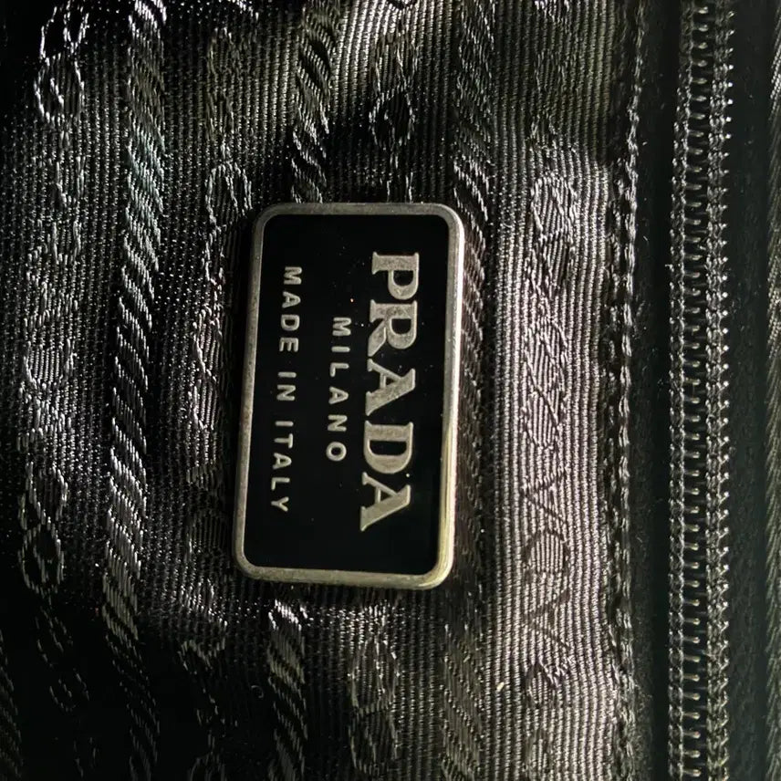 [SOLD OUT] Prada 프라다 다크그린 나일론 테수토 미니 토트백 게런티 카드 포함